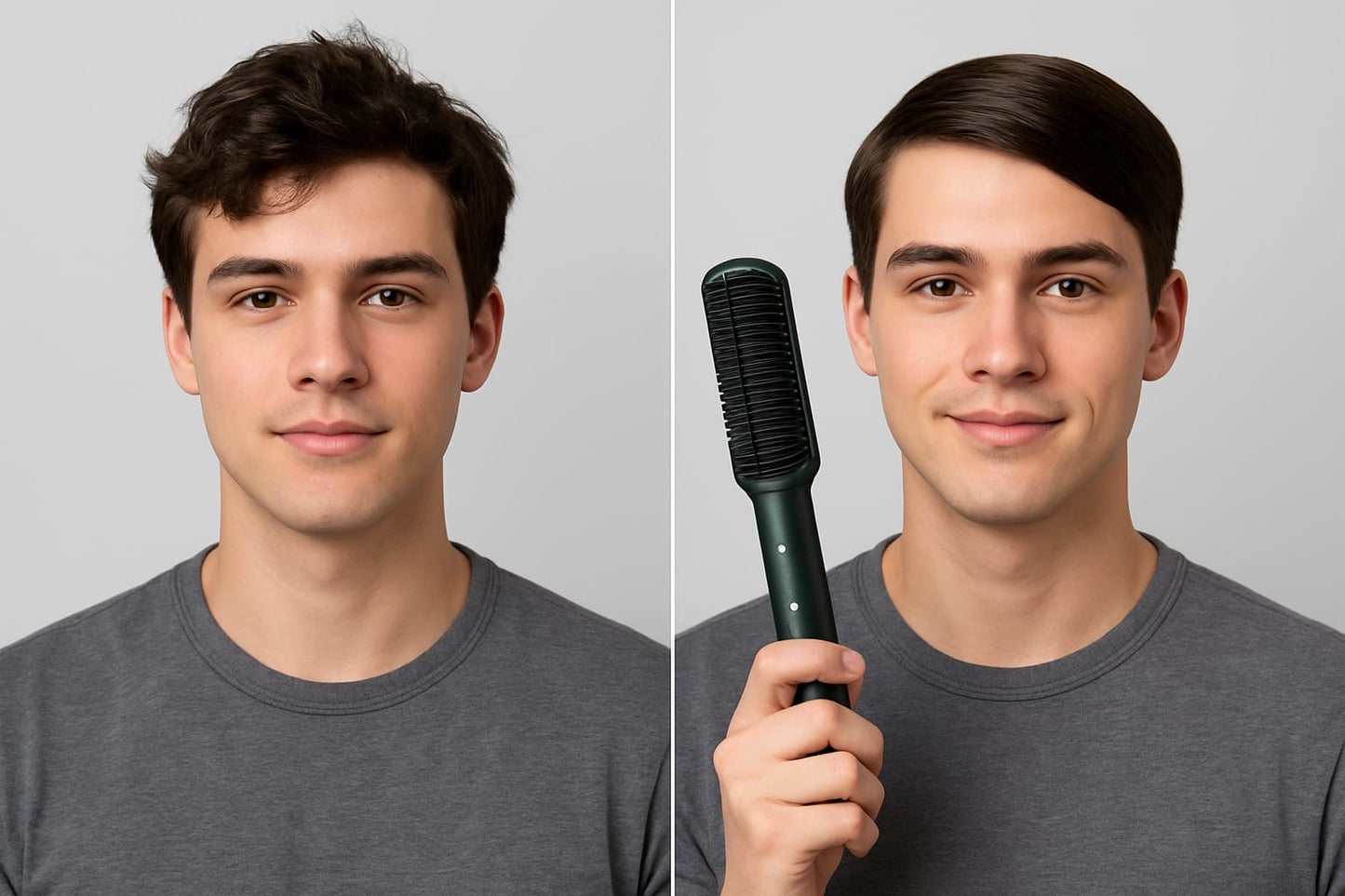 Portable Hair Straightener Brush