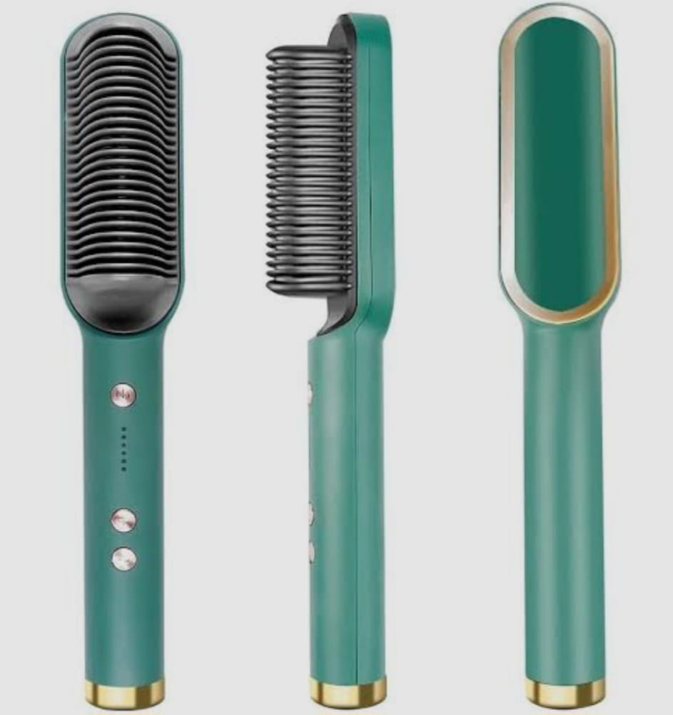 Portable Hair Straightener Brush
