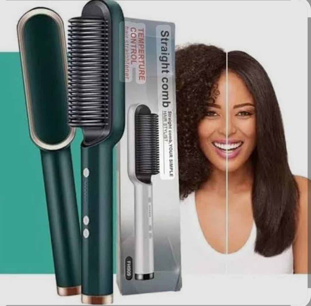 Portable Hair Straightener Brush