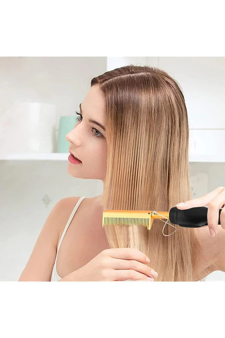 2 in 1 Titanium Hot Comb