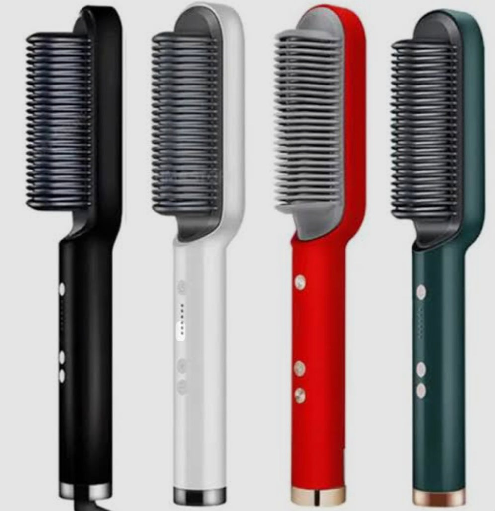 Portable Hair Straightener Brush