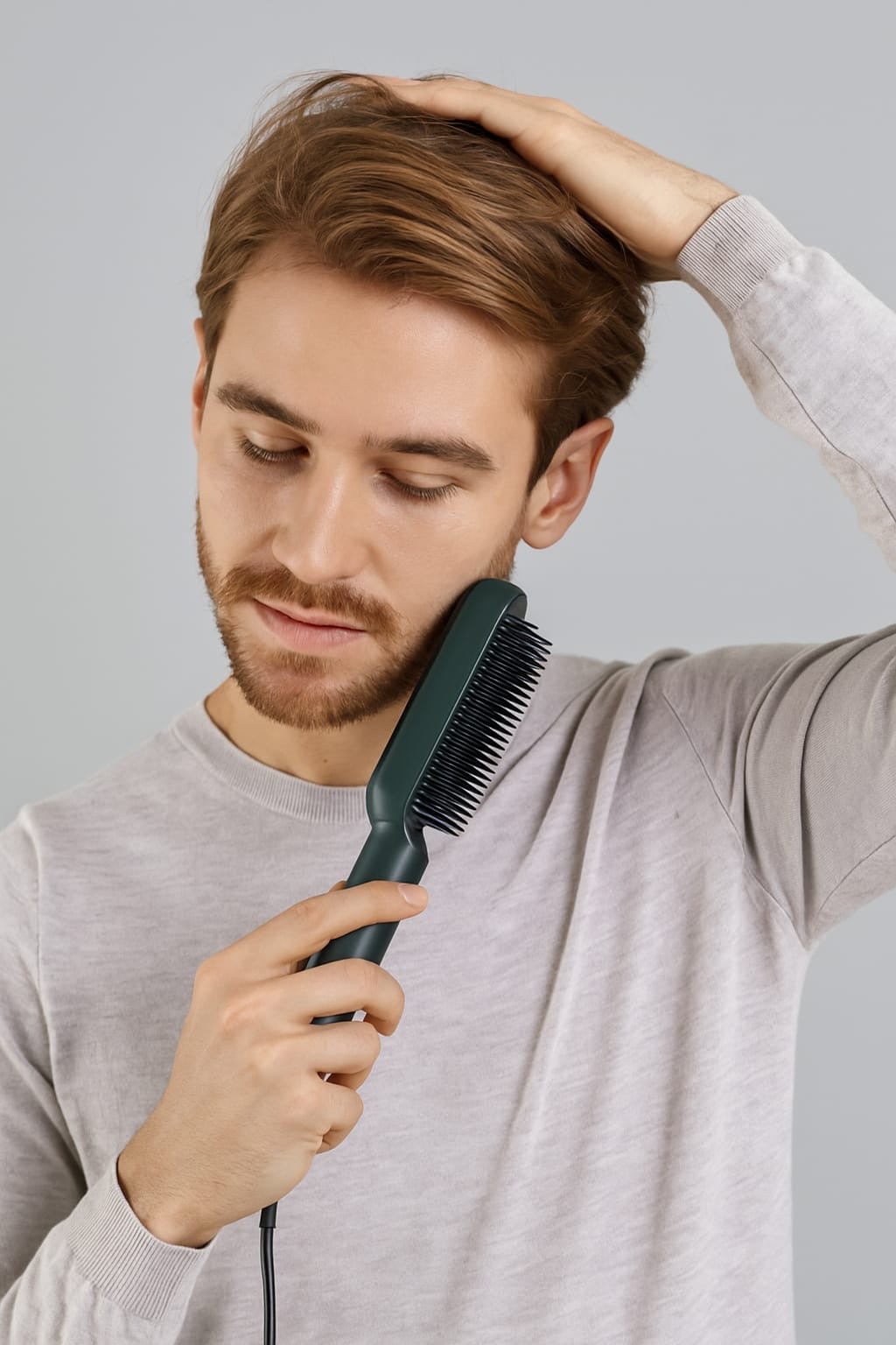 Portable Hair Straightener Brush