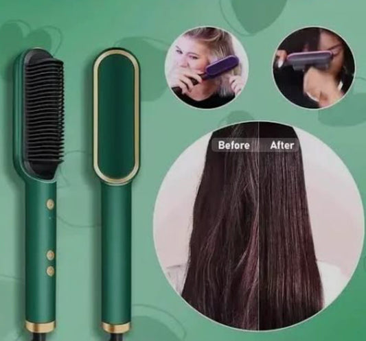 Portable Hair Straightener Brush