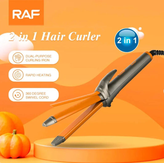 2 in 1 hair curler & Straightener
