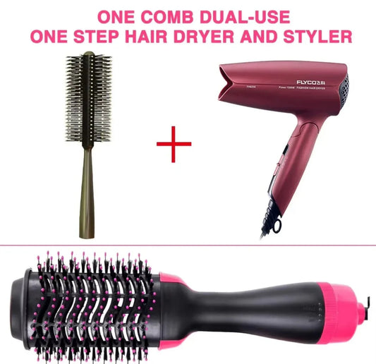 NOX™ 3-in-1 Hair Dryer & Volumizer Hot Air Brush