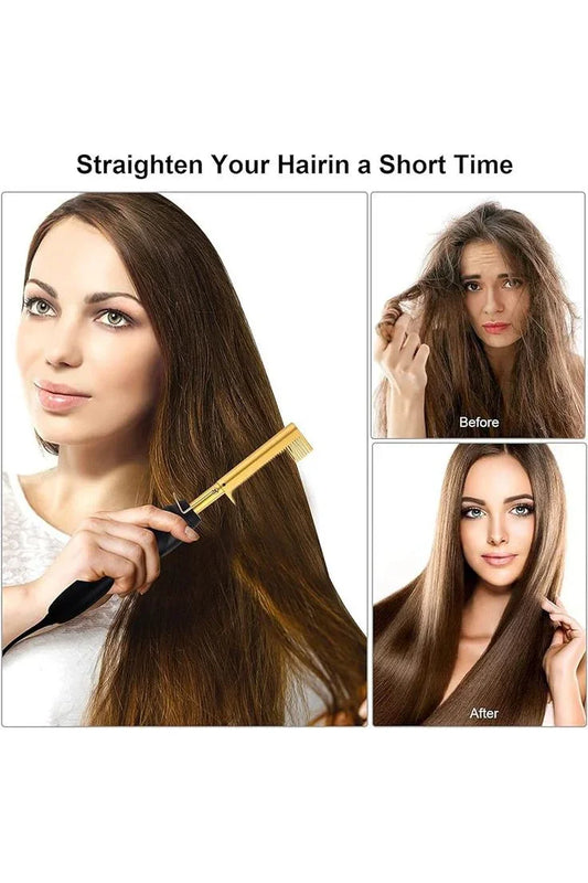 2 in 1 Titanium Hot Comb