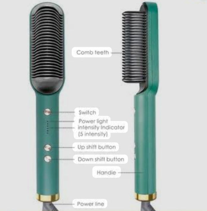 Portable Hair Straightener Brush